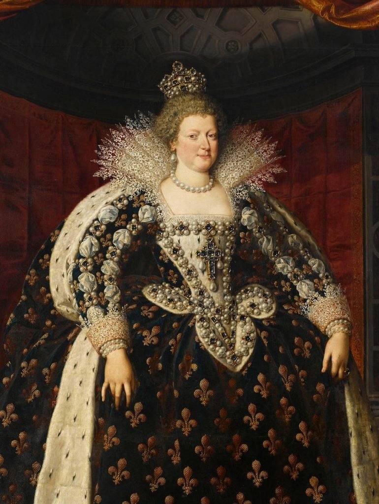Maria de Medici, Rainha da França - Frans Pourbus, o Jovem - 1610