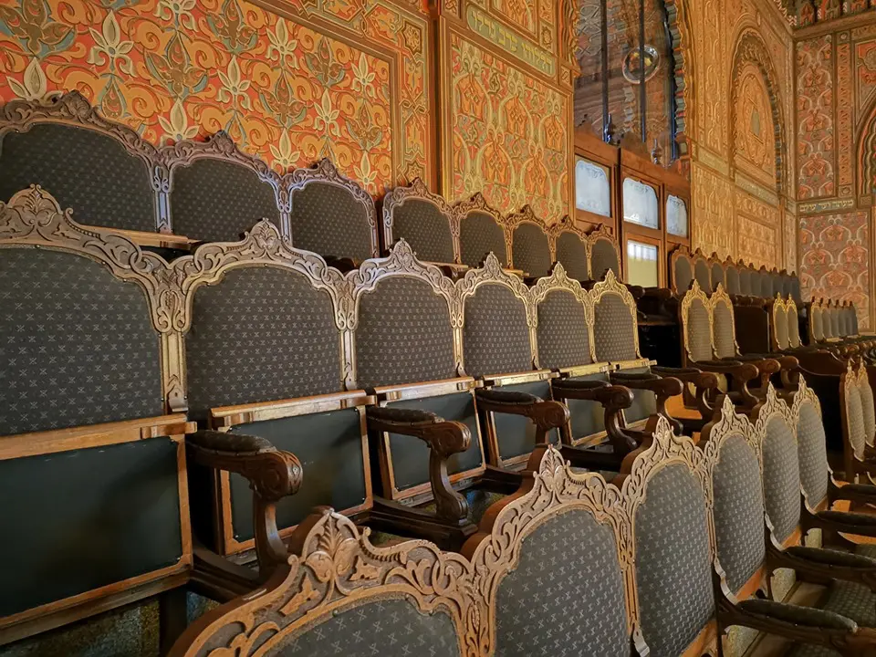 Cadeiras do Matroneo - Sinagoga de Florença