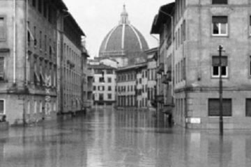 Inundação rio Arno em Florença 1966