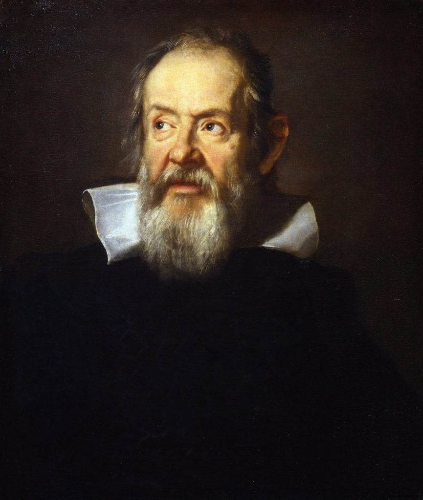 Retrato de Galileo Galilei - 
Justus Suttermans, 1635, Uffizi
