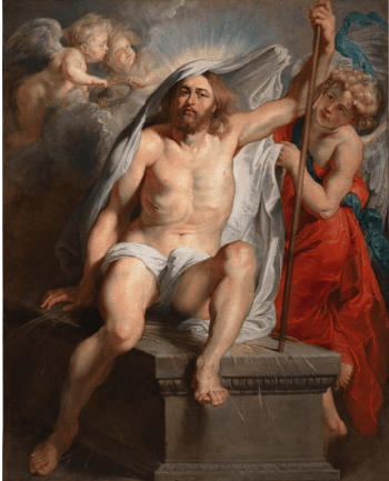 A Ressurreição de Cristo - Rubens - Galleria Palatina - Florença