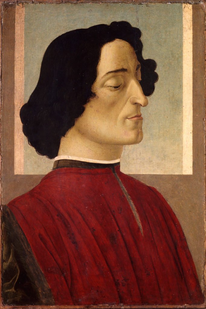 Retrato de Guiliano de'Medici - Sandro Botticelli