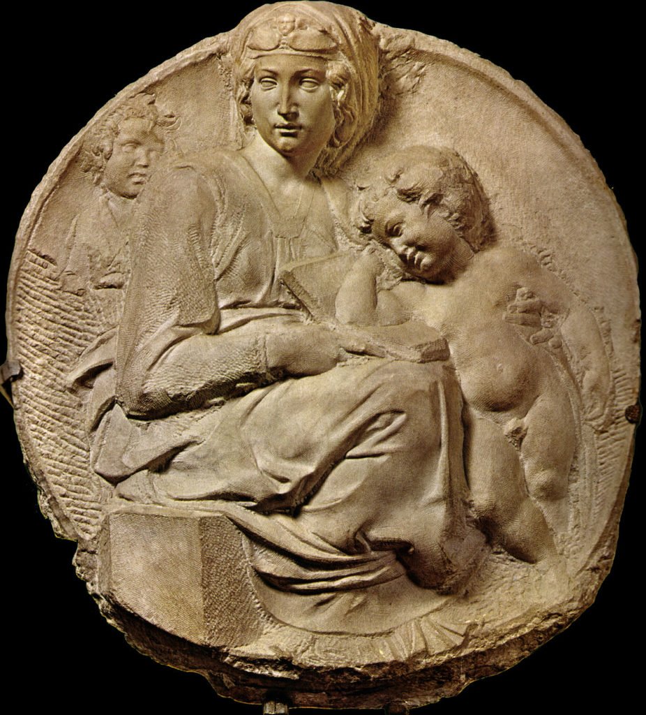 Tondo Pitti - Michelangelo - Museu do Bargello.