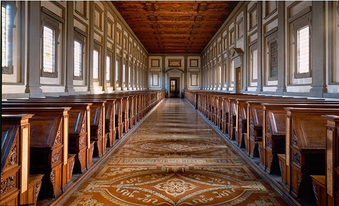 Biblioteca Laurenziana - Michelangelo - Florença